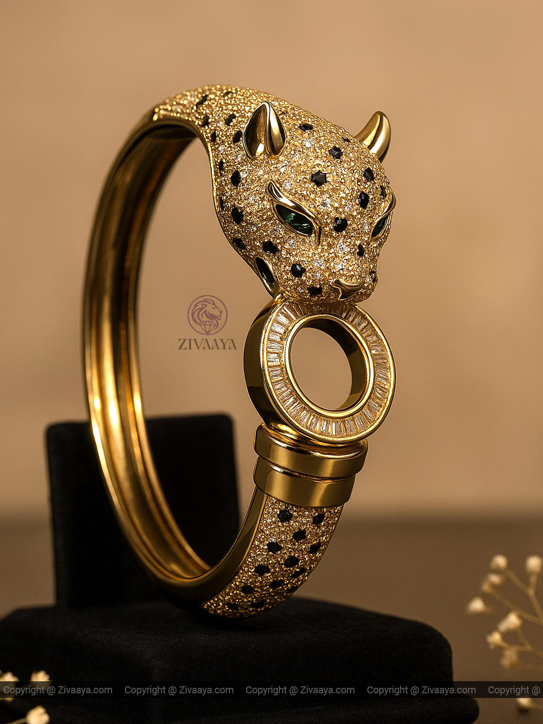 Panther Gold Luxe Bracelet – Zivaaya