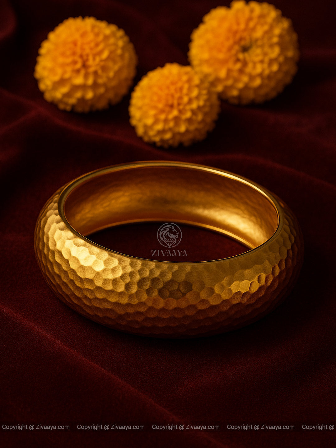 Golden Aura Bracelet – Gold Finish | Zivaaya