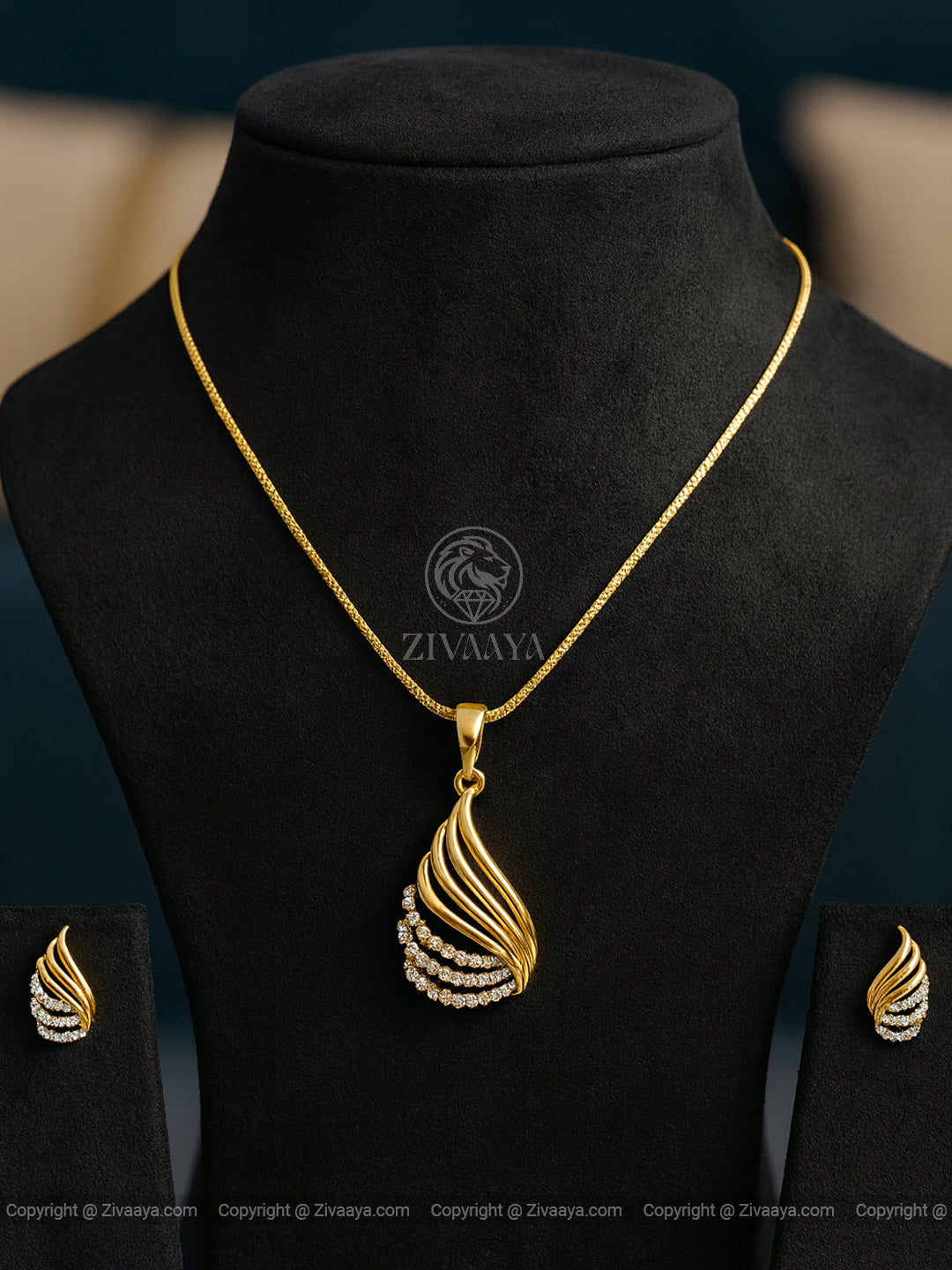 Seraphic Wing Pendant Set – Zivaaya