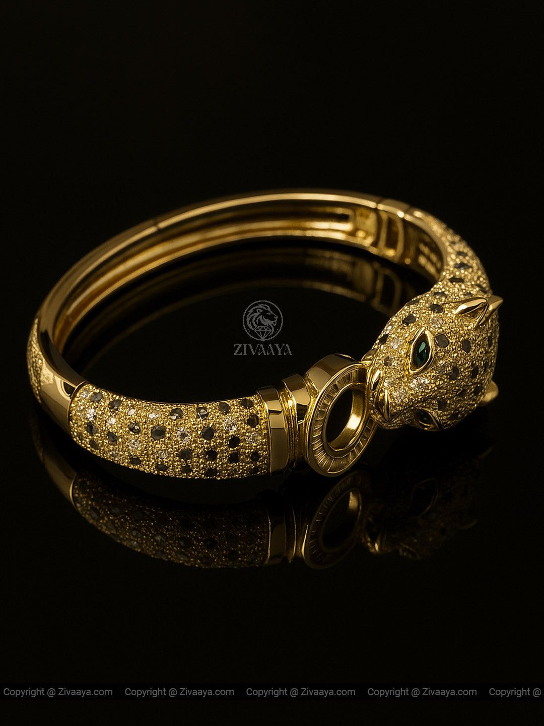 Panther Gold Luxe Bracelet – Zivaaya