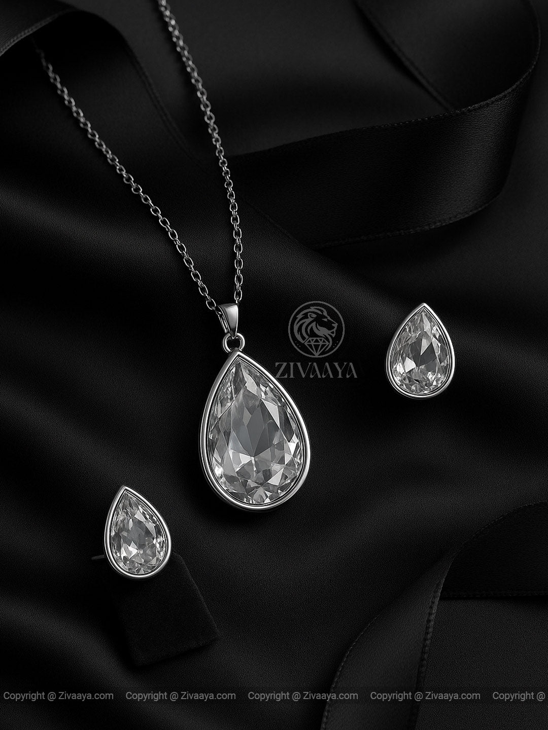 Crystal Elegance Drop Set – Zivaaya