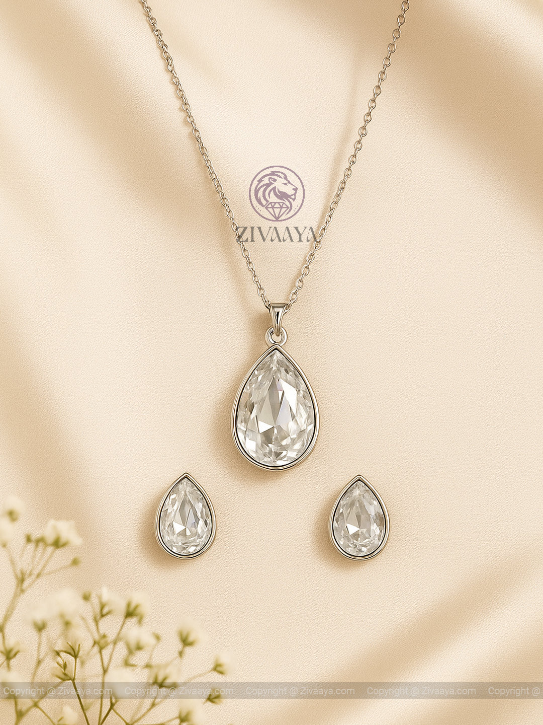 Crystal Elegance Drop Set – Zivaaya