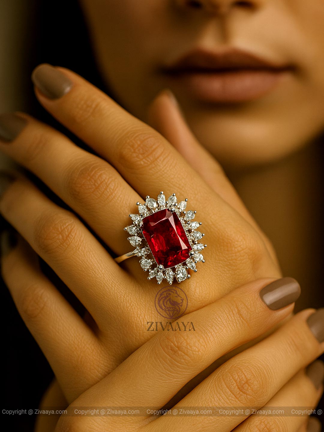 Regal Ruby Elegance Ring
