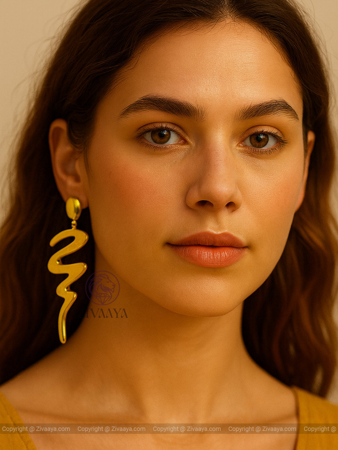 Radiant Wave Cascade Earrings – Zivaaya