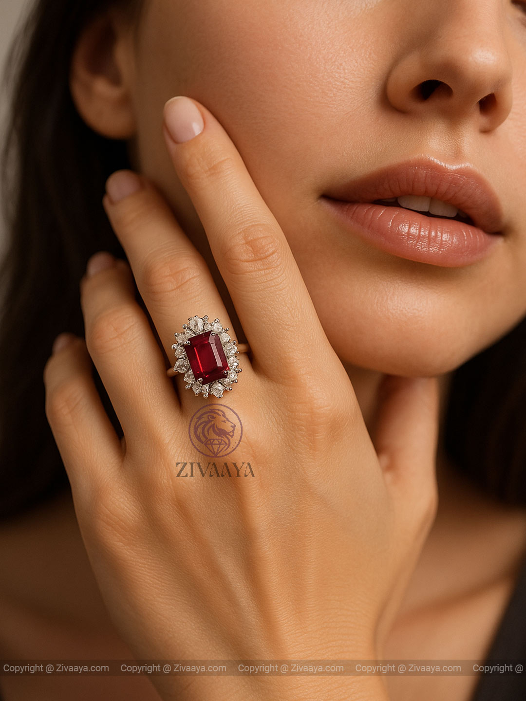 Regal Ruby Elegance Ring