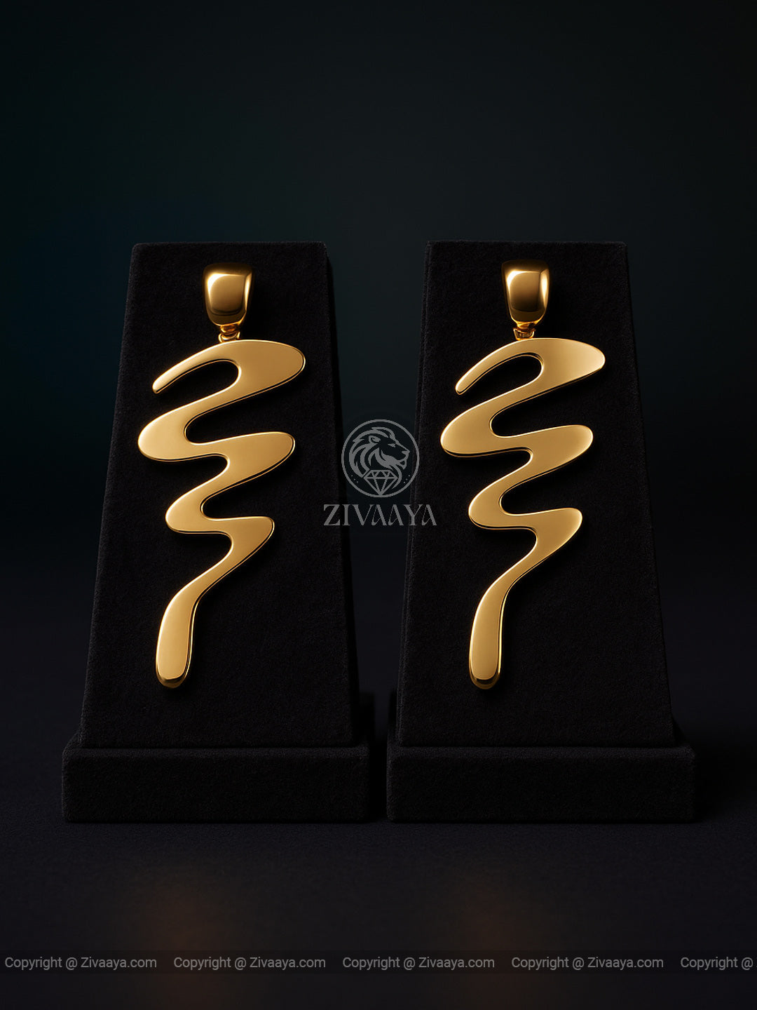 Radiant Wave Cascade Earrings – Zivaaya