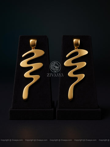 Radiant Wave Cascade Earrings – Zivaaya