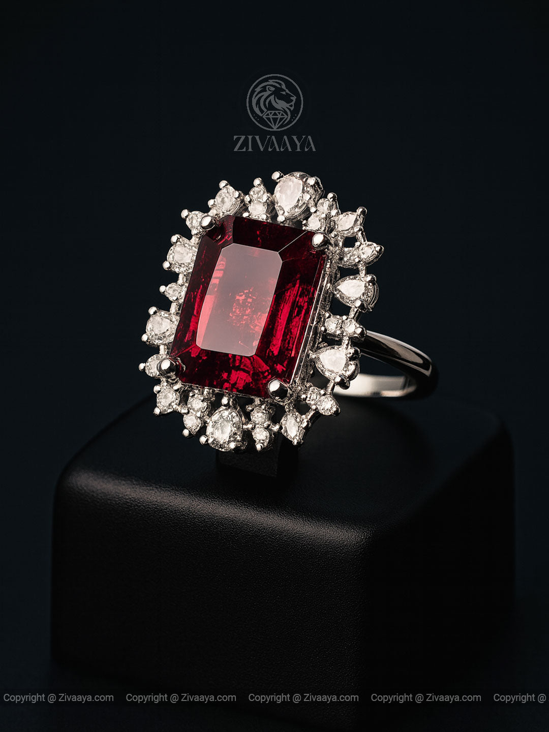 Regal Ruby Elegance Ring