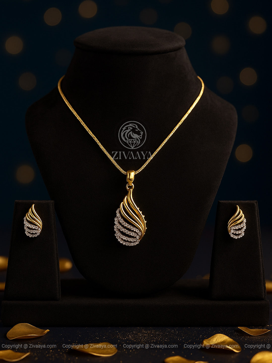 Seraphic Wing Pendant Set – Zivaaya