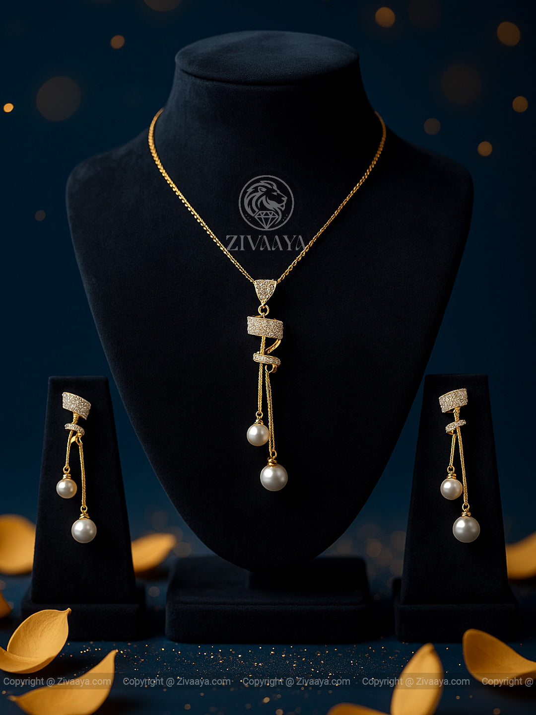 Aurora Strings Pendant Set – Zivaaya