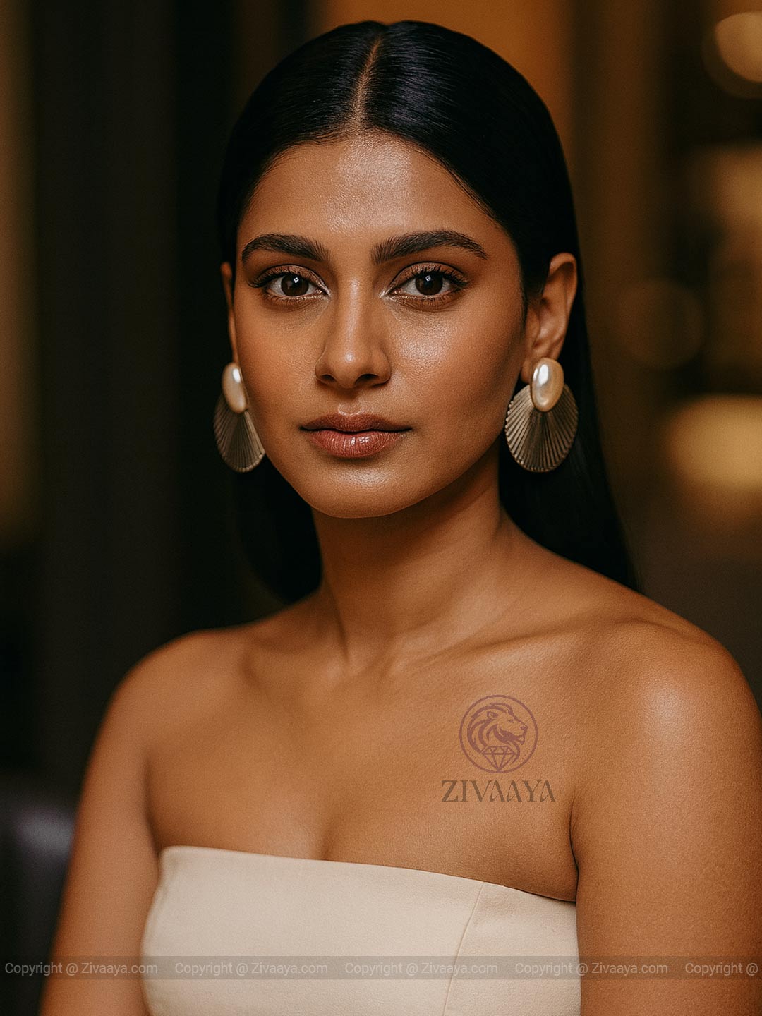 Classic Pearl Statement Earrings | Zivaaya