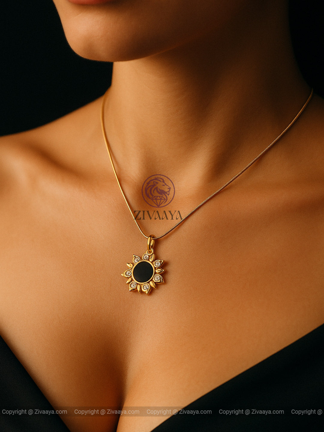 Midnight Sun Pendant – Zivaaya
