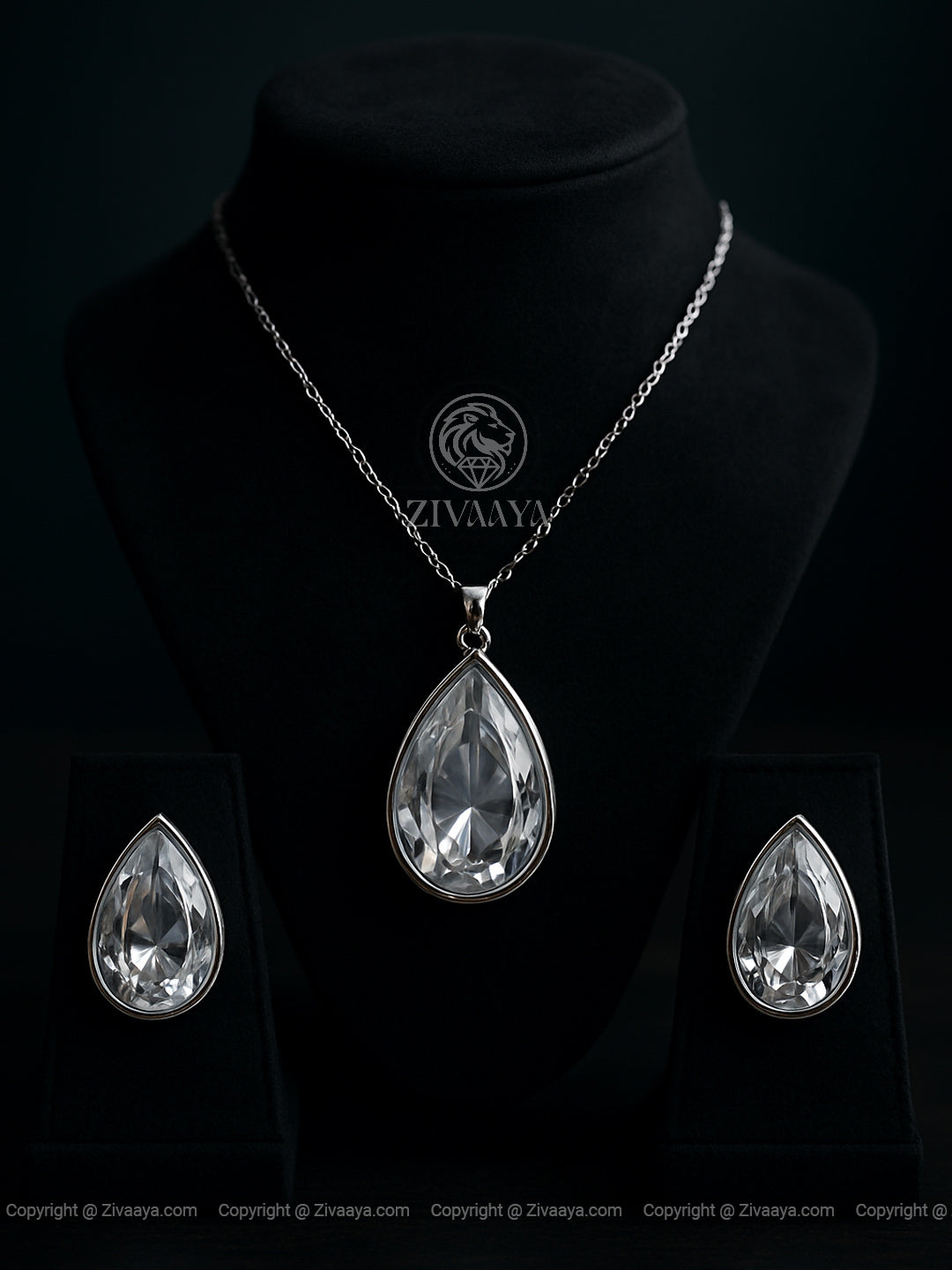 Crystal Elegance Drop Set – Zivaaya